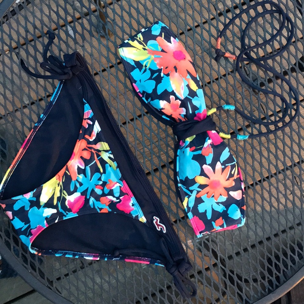 Colorful Floral Swimsuit